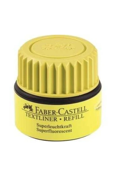 Textliner Refill Fosforlu Kalem Mürekkebi SARI ürün görseli 1
