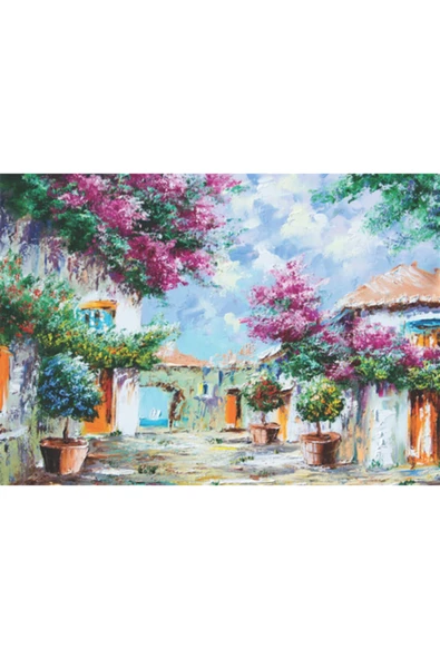 Color Akdeniz Bahçeleri 68x48 Cm 1000 Parça Puzzle ürün görseli 1