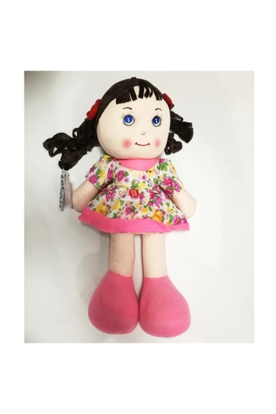 50 Cm Müzikli Bez Bebek / - Resim 2