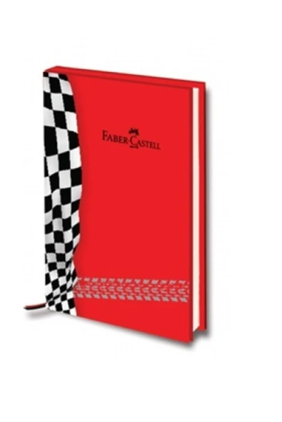 Yarışçı Model A5 Sert Kapak Çizgili Defter (kırmızı) ürün görseli 1