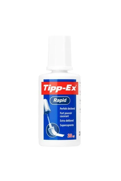 Tıpp-ex Rapid Sıvı Düzeltici Şerit Düzeltici Sıvı Fırçalı 2 Adet ürün görseli 1