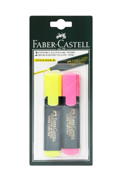 Faber Castell Fosforlu Sarı/pembe ürün görseli 1