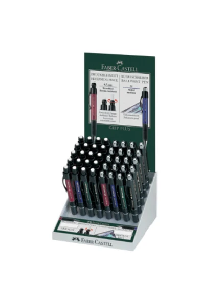 Siyah Grip Plus Ball Tükenmez Kalem - Resim 3