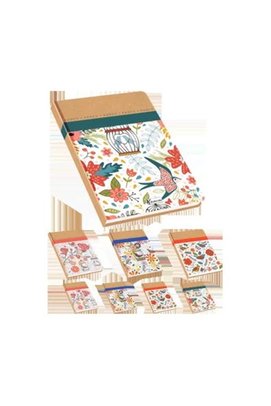 Funky Ciltli Defter 12X17 Cm 160 Yaprak Çizgili 411771-99 ürün görseli 1