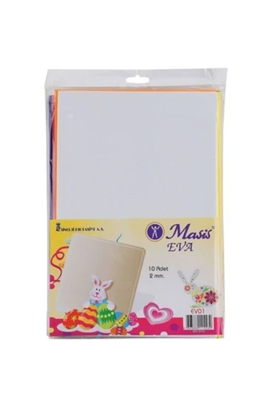 Eva Yapışkanlı 2mm. 50x70 10luk Paket ürün görseli 1