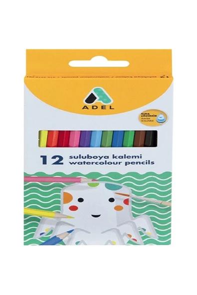 Adel 12 Li Kuru Boya ürün görseli 1