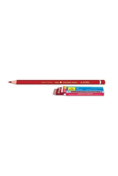 Kopya Kalemi Checking Pencil Kırmızı 2412 ürün görseli 1