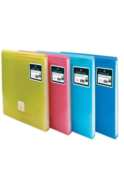 Marka: Faber-castell 5075392300 Körüklü Dosya Neon Renkler, Koyu Mavi Kategori: Dosyalar ürün görseli 1