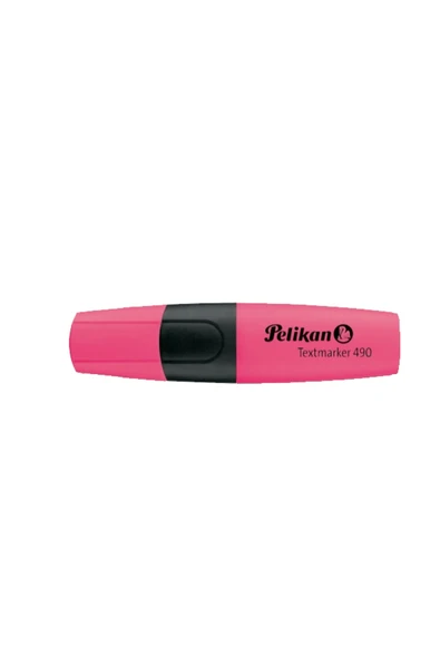 Fosforlu Kalem Pembe 490(10 adet) - Resim 2