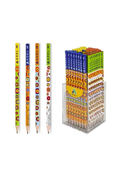 Nazar Boncuğu Yuvarlak Kurşun Kalem 12 Li Paket (2061130205) ürün görseli 1