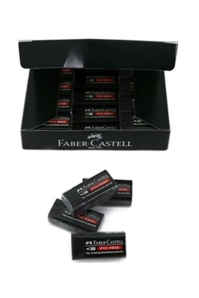Faber-castell 7089-30 Siyah Silgi Küçük Boy ürün görseli 1