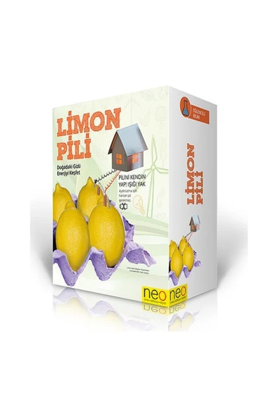Limondan Pil Yapma Eğlenceli Bilim Oyunu Limon Pili Eğitici Fen Deneyleri Oyunu ürün görseli 1