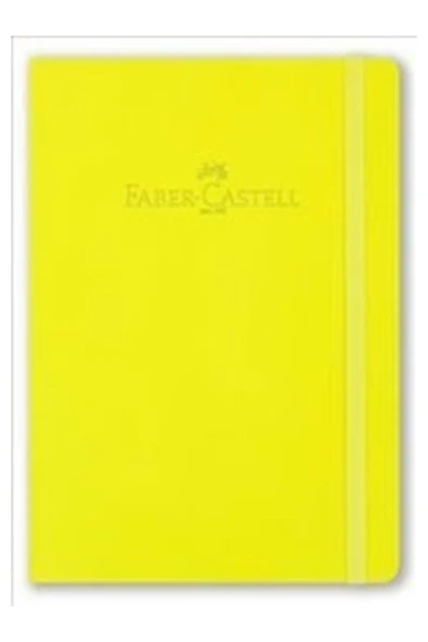A6 80\1 4 Neon Deri Lastikli Defter ürün görseli 1