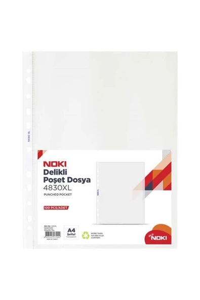 4830 Poşet Dosya A 4 100'lü ürün görseli 1