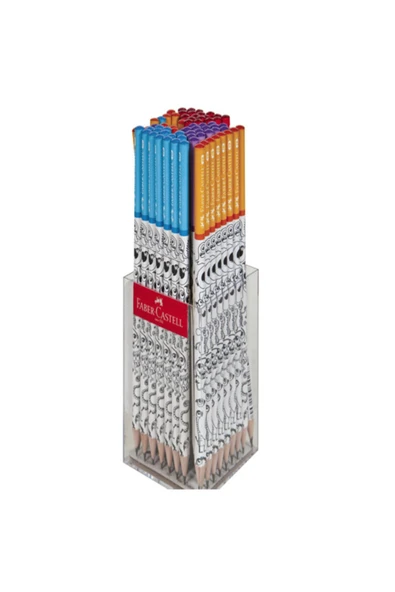 Faber-castell Doodle Desenli Kurşun Kalem 72 Li 5244119013000 (1 Paket 72 Adet) ürün görseli 1
