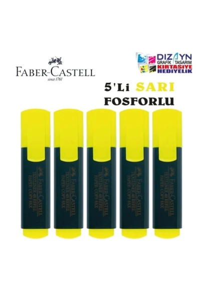 Fosforlu Kalem 5sarı ürün görseli 1