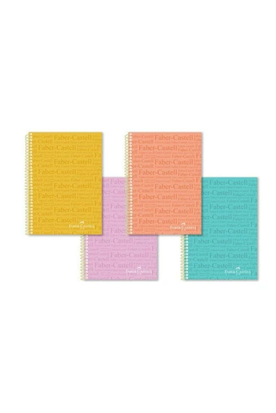 Faber-castell Defter Typo Plastik Kapak 2 Adet Kareli120 Yp Defter ürün görseli 1