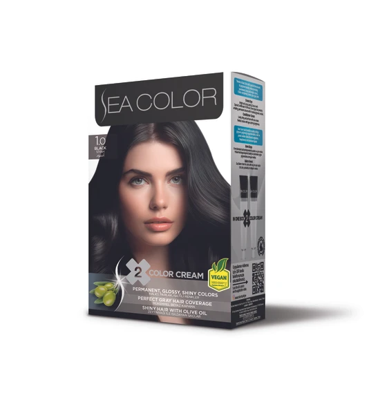 Sea Color Set Saç Boyası 1.0 Siyah ürün görseli 1