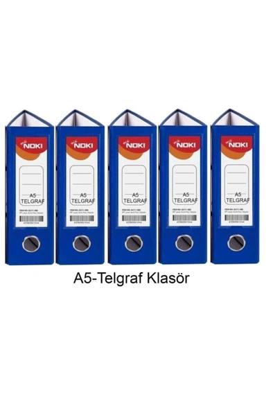 Noki Klasör Telgraf Geniş Mavi ( 5 Adet ) ürün görseli 1