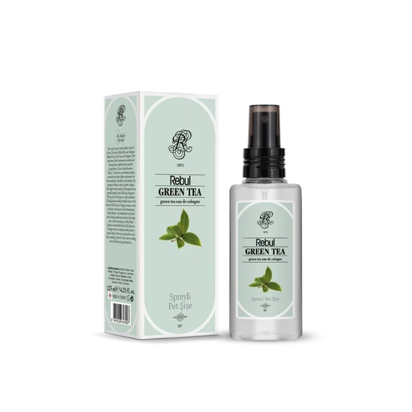 Rebul Kolonya Green Tea Sprey 125 ml ürün görseli 1