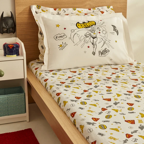 Karaca Home Batman Heroes Tek Kişilik Çarşaf Takımı ürün görseli 1