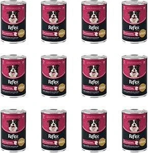 Reflex Plus GRAVY Sos İçinde Et Parçacıklı Kuzu Etli ve Tatlı Patatesli Yetişkin Köpek Konservesi 400 Gr 12 Adet ürün görseli 1