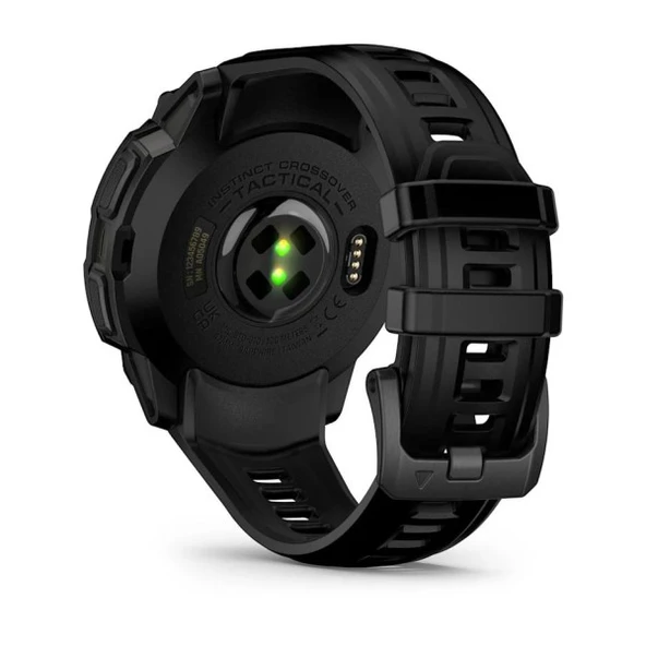 Garmin Instinct Crossober AMOLED Tactical,Black/Bl - Resim 10