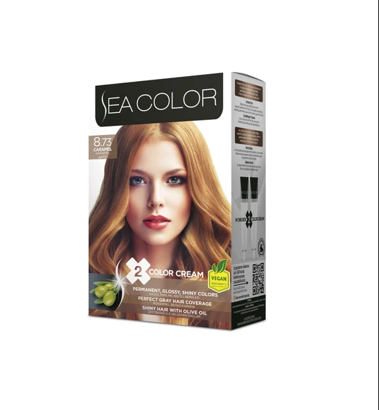 Sea Color Set Saç Boyası 8.73 Karamel ürün görseli 1
