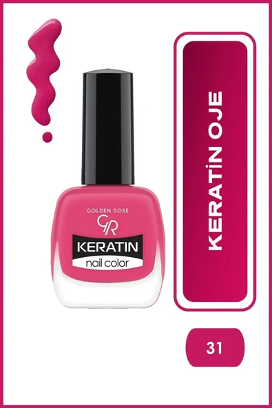 Keratin Nail Color 31 Keratin Oje 10,5 ml ürün görseli 1