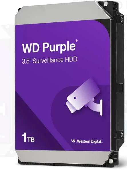 Western Digital Purple WD11PURZ SATA 3.0 5400 RPM 3.5" 1 TB Harddisk ürün görseli 1