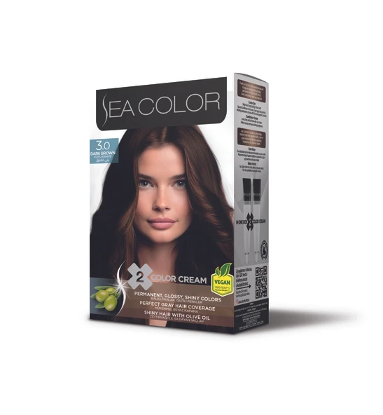Sea Color Set Saç Boyası 3.0 Koyu Kahve ürün görseli 1