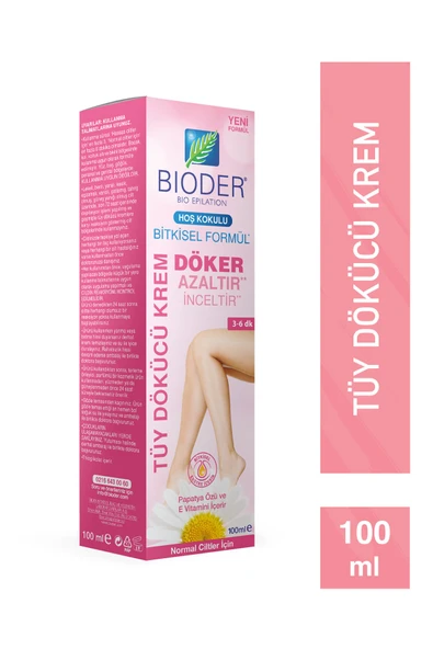 BIODER TÜY DÖKÜCÜ KREM NORMAL CİLTLER 100 ML ürün görseli 1