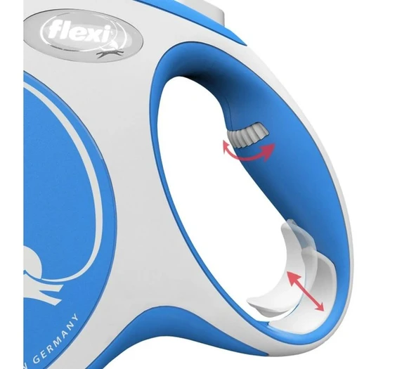 Flexi New Comfort 5M Şerit M Mavi - Resim 2