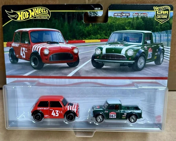 Hot Wheels Premium JBK97 Car Culture 2 Pack Morris Mini // '67 Austin Mini Pickup ürün görseli 1