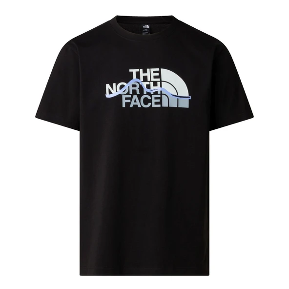 The North Face M MOUNTAIN LINE REGULAR SHORT SLEEVE TEE Erkek Tişört NF0A8GUXJK31 ürün görseli 1