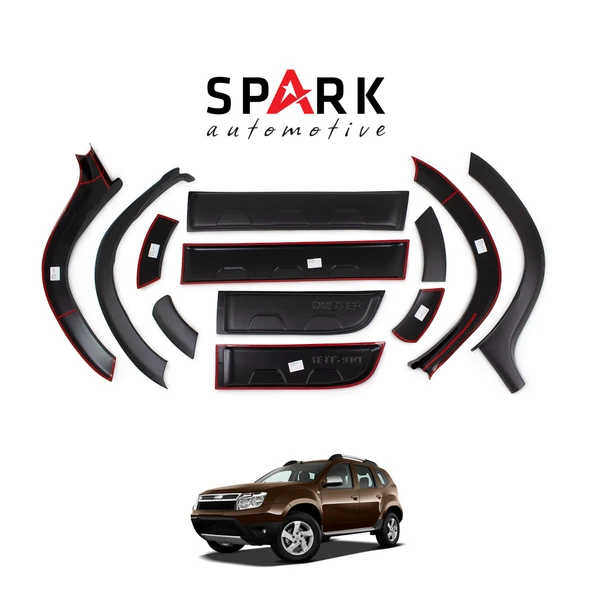 Dacia Duster 2010-2017 Yıl Aralığı Uyumlu Dodik Set 12 Parça ürün görseli 1