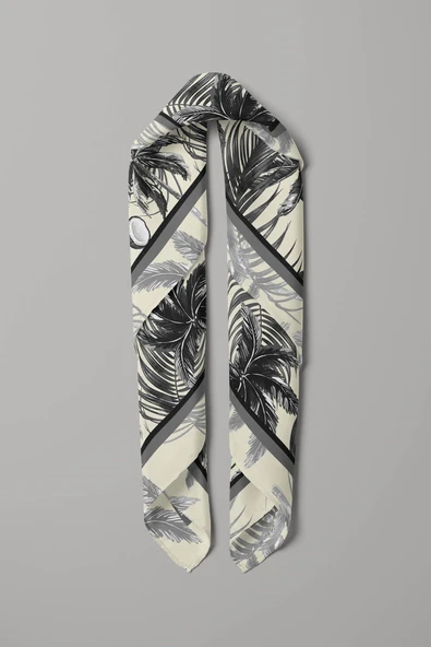 KADIN DESENLİ BANDANA - Resim 5