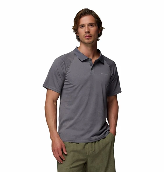 Columbia Men's Alpine Chill™ Pro Erkek Polo Yaka Tişört AO3828 ürün görseli 1