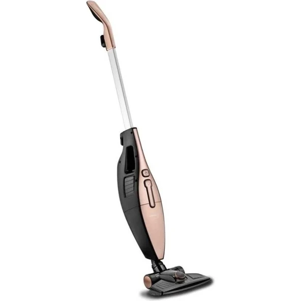 Korkmaz A920-02 Tempratik Rosagold/siyah Dikey Elektrikli Süpürge ürün görseli 1