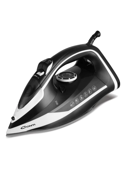 Conti CU-3329 Vertex 2800 Watt Ütü Siyah Beyaz ürün görseli 1