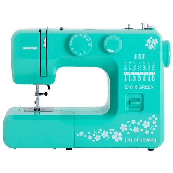 Janome E1015 Dikiş Makinesi (Yeşil) ürün görseli 1