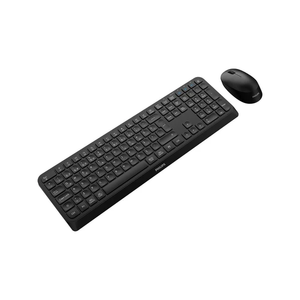 PHILIPS KABLOSUZ KLAVYE&MOUSE SET SPT6407 SİYAH - Resim 2