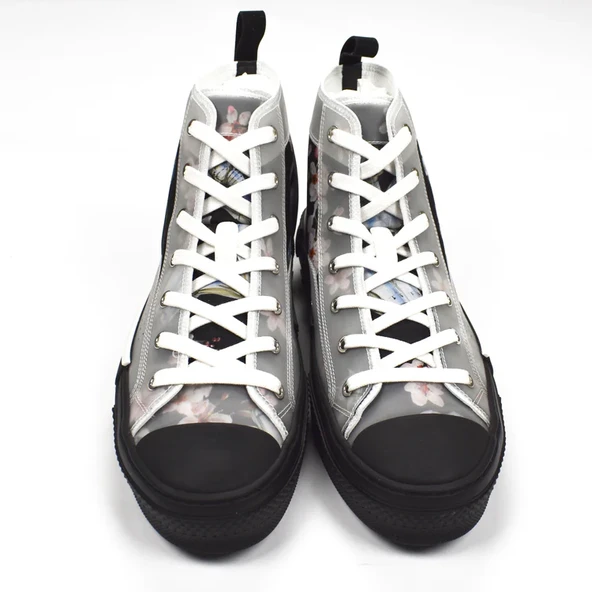 Dior x Sorayama - Robot Print B23 Monogram Sneakers - Resim 3