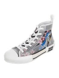 Dior B23 High Canvas Sorayama Dinosaur Brown - Resim 3