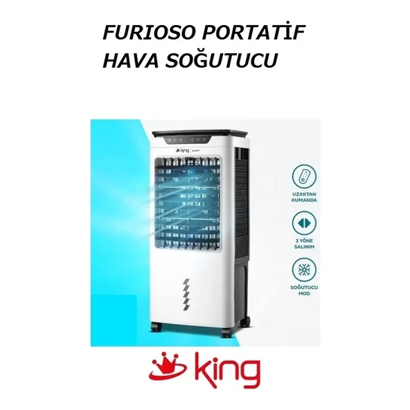King Furıoso KPS6102 Portatif Hava Sogutucu ürün görseli 1