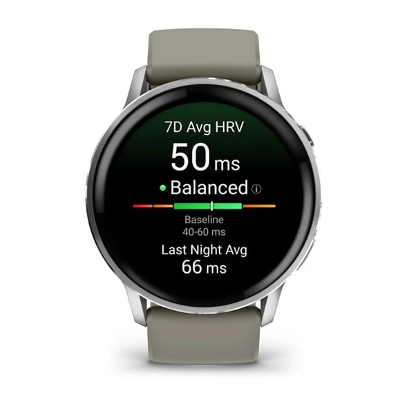 Garmin Venu 4 (45mm) GPS,Wi-Fi Black w/ Slate +B ürün görseli 1