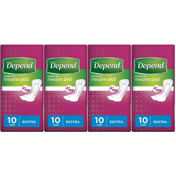 Depend Mesane Pedi Kadın Ekstra 40 Adet ürün görseli 1