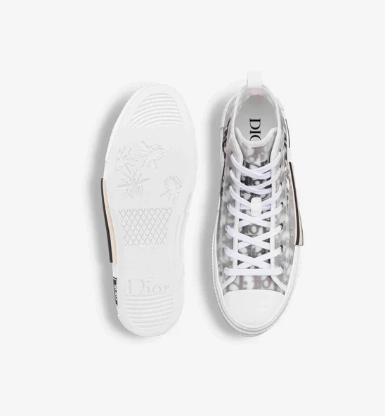 Dior B23 High Top Logo Oblique - Resim 2