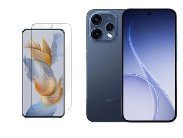 Oppo Reno 15 ile Uyumlu HD Şeffaf 9H Nano Ekran Koruyucu ürün görseli 1