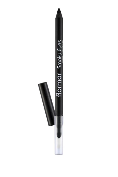 Flormar -Sünger Uçlu ve Suya Dayanıklı Smoky   Göz Kalemi  01 Black ürün görseli 1